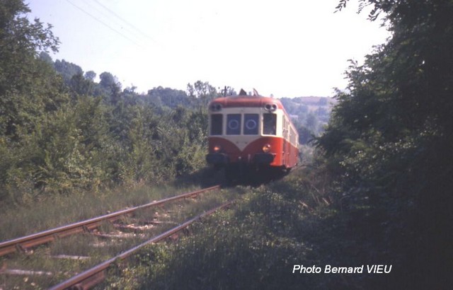 X 2400 sur Le Monastier-Mende-Labastide St Laurent en 1978.. 24001910