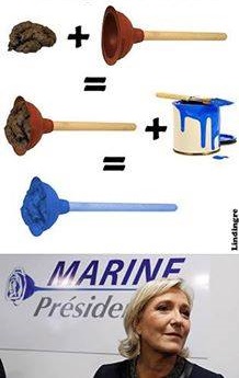 La Rose - Le logo de Marine Le Pen est encore plus subliminal qu'on ne croit 15179111