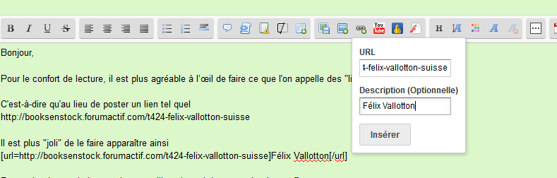 Faire des liens propres Lien_p11