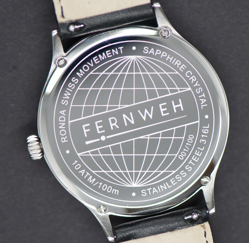 Lancement de notre marque de montres mono-aiguille Fernweh Fernwe13