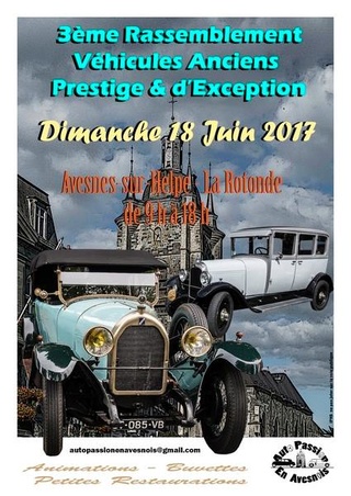 Rassemblement véhicules anciens Avesnes-sur-Helpe (NORD) 2017he10