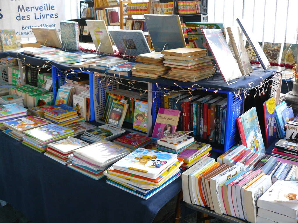 Le stand Merveille des livres à Paris Brassens en photos P1290719