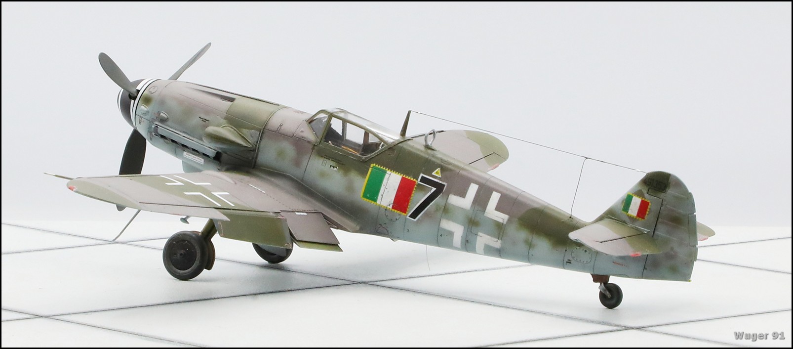 [Eduard] 1/48 - Messerschmitt Bf 109 G-10/R3 Erla 4 Squadriglia 2 Gr Cap Ugo Drago  (bf109)  Inde9218