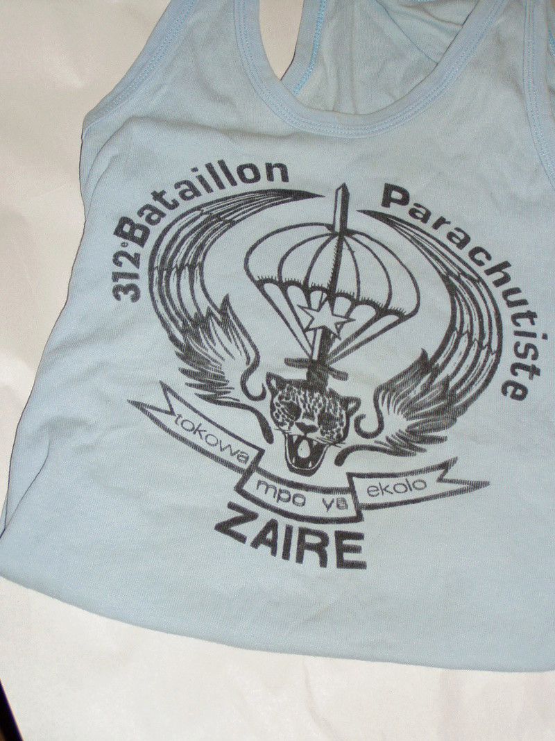 Zaire Army 31st Parachute Brigade Items P1010011