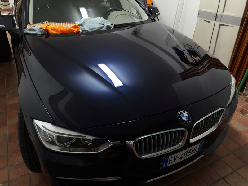 Prima lucidatura, bmw f30 20170131