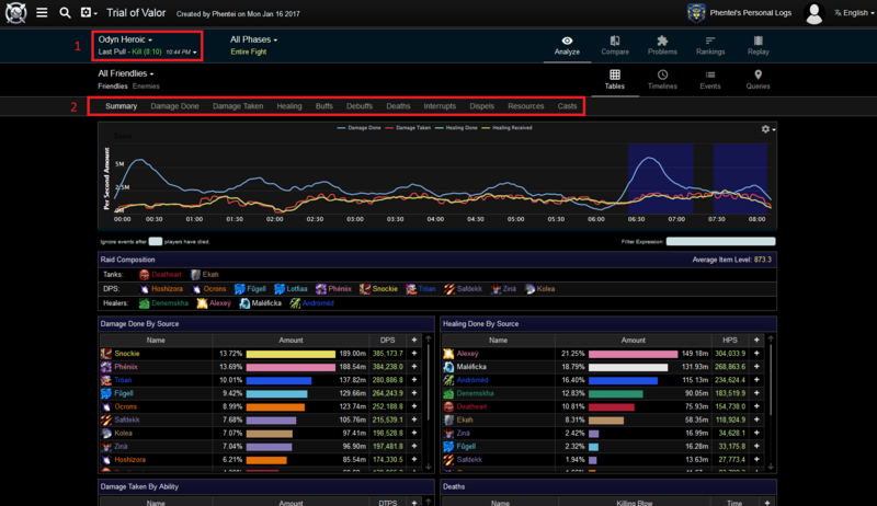 Comment lire les Logs Log110