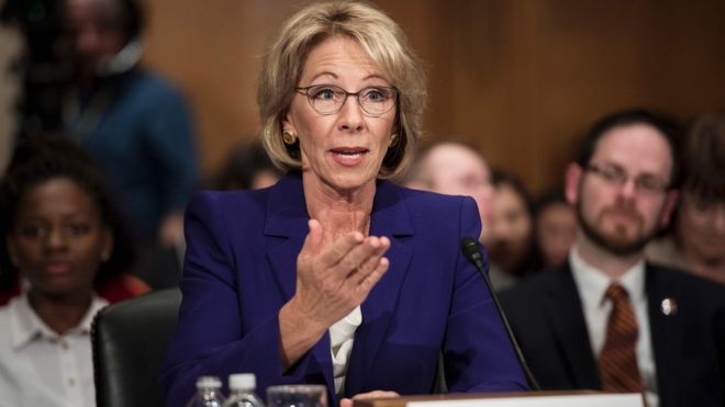 Why is Betsy DeVos, Trump's pick for education secretary, so unpopular? Img_7714