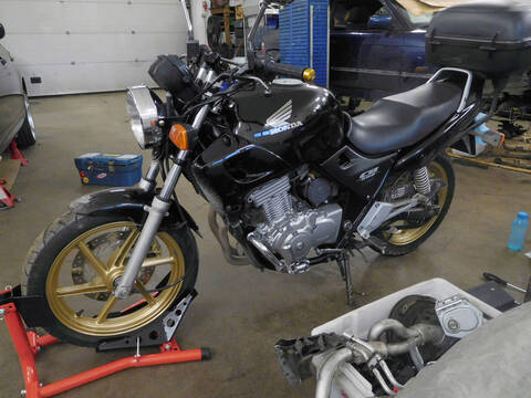 Honda CB 500 brat style cafe racer - Part1- Project overview and planning.  
