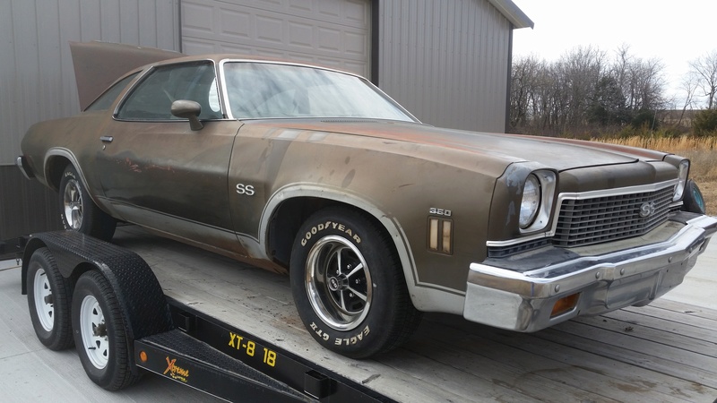 1973 Chevelle SS 350 Project 20170115
