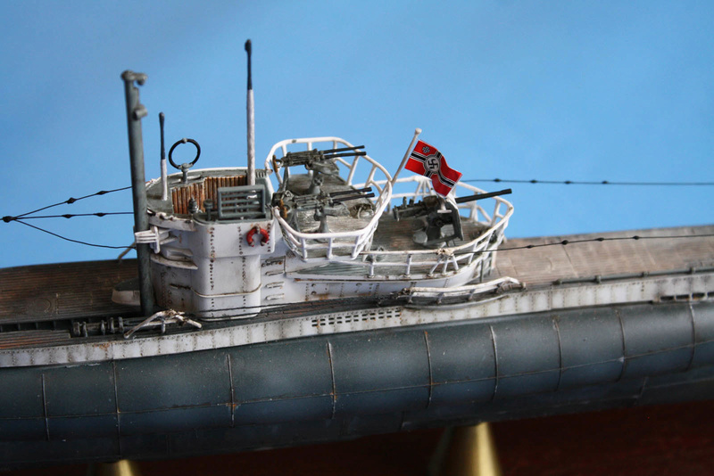 German Submarine U-boot type VII C/41 711