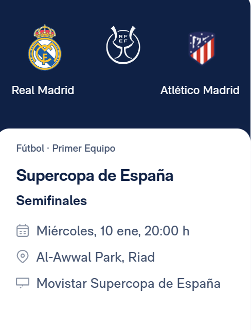 Supercopa Real Madrid - Atletico De Madrid Part71