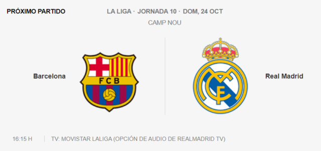 Barcelona - Real Madrid Partid32