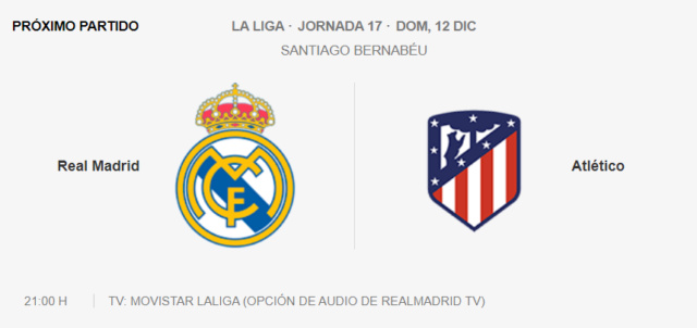 Real Madrid - A. de Madrid Partid45