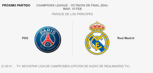 PSG - Real Madrid Partid56