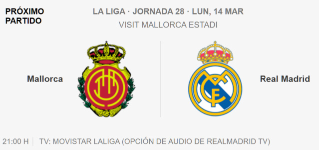 Mallorca - Real Madrid Partid61