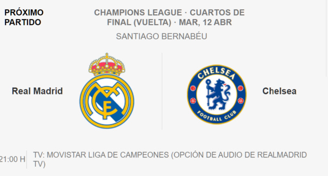 Real Madrid - Chelsea Partid66