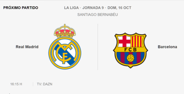 Real Madrid - Barcelona Partid91