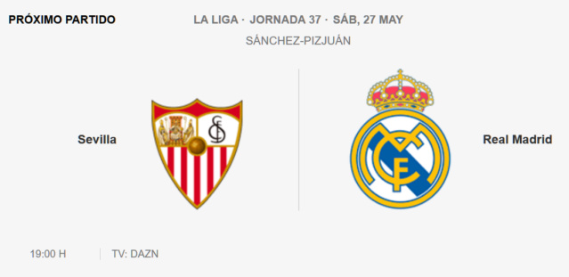 Sevilla - Real Madrid Patid10