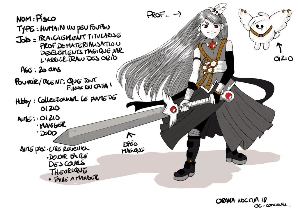 Concours : Dessinez votre OC sur le thème de la rentrée - Page 2 Illust23