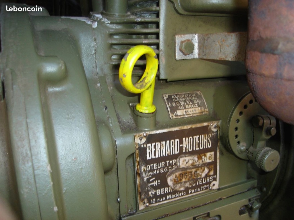 41 -a- BERNARD MOTEURS W110 Bis avec un embrayage centrifuge A12