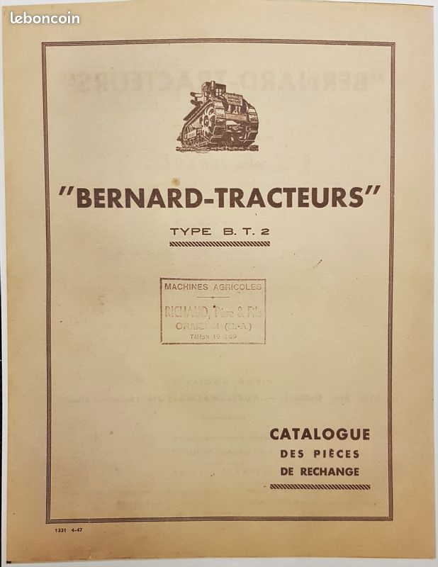 11 - Recensement des tracteurs BERNARD-MOTEURS BT2 et BT14 - Page 9 Bt2_0010