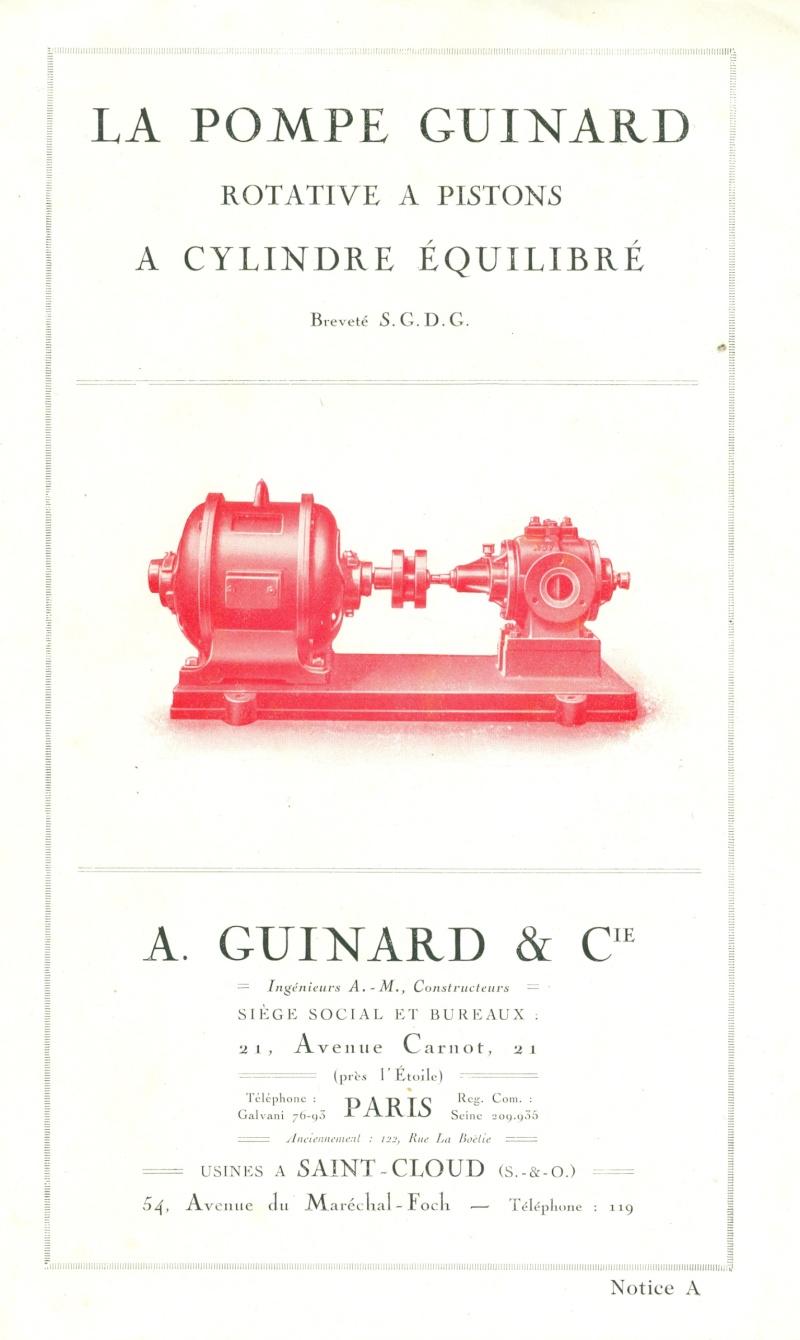 32 - Les pompes GUINARD équipées de moteurs BERNARD Catalo15