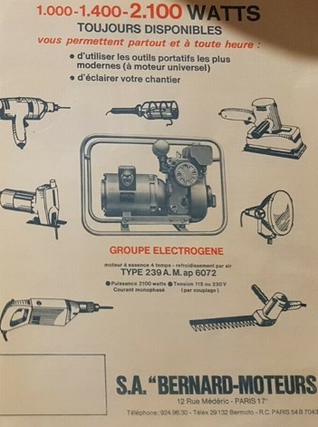 Restauration Groupe Electrogène 217 BERNARD MOTEURS - Page 2 Ge_21724