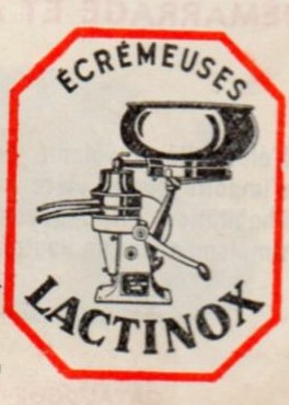 Ecrémeuse LACTINOX BERNARD-MOTEURS Lactin23