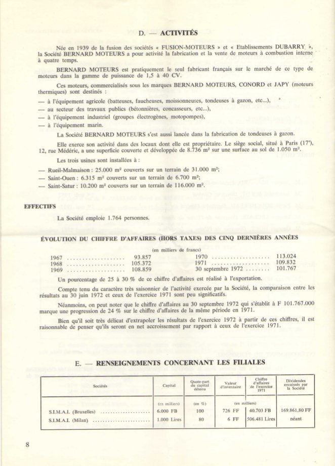 Note d'information de l'OPA de BERNARD Moteurs présentée par la Banque WORMS Note_i17
