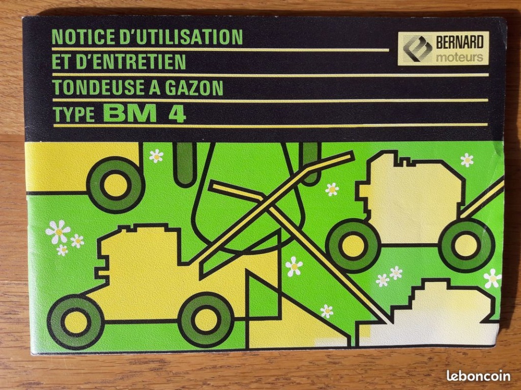 36 -b- Les tondeuses à gazon BERNARD Moteurs Notice41