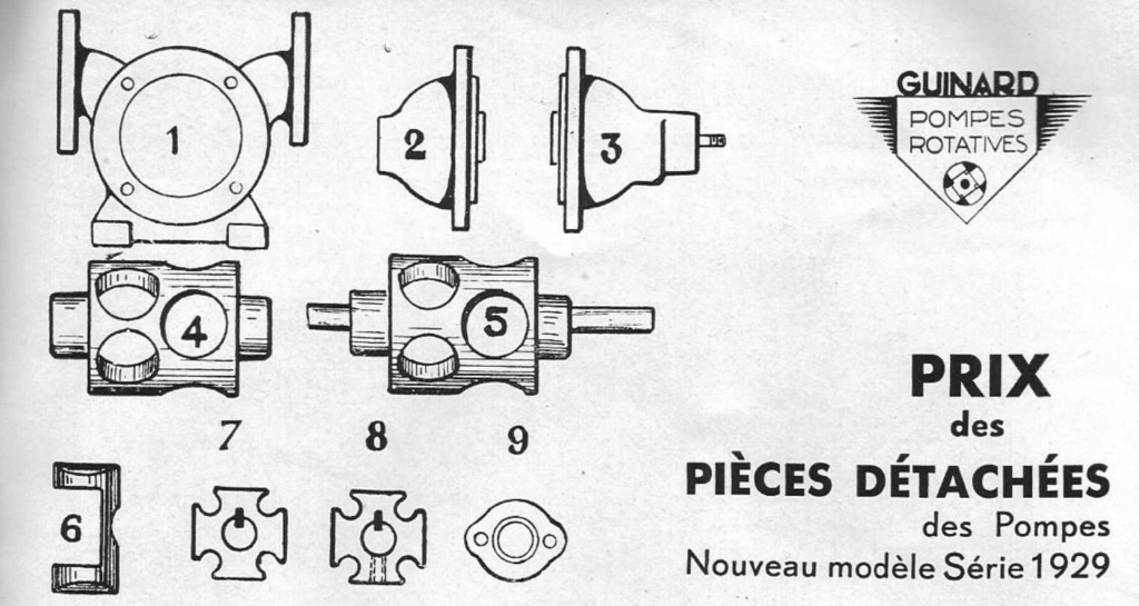 32 - Les pompes GUINARD équipées de moteurs BERNARD Rotati12