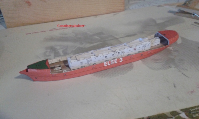 Feuerschiff Elbe 3 - HMV 1:250 - Gebaut von Containerschubser 20181219