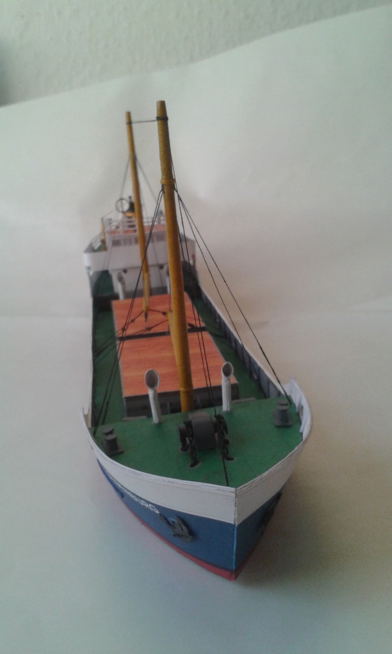 Küstenmotorschiff "Oldenburg" in 1:100; Schreiber- Bogen, geb. von Containerschubser 20190616