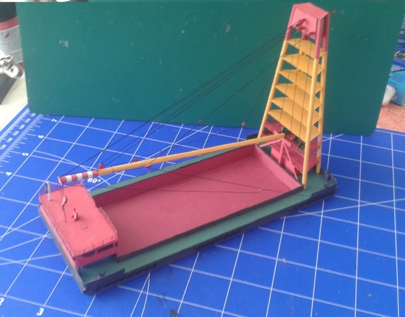 Hong Kong Derrick Barge, 1/250, Eigenkonstruktion von Containerschubser 20200654