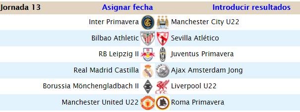 Alineaciones Jornada 13 Segunda División Sub22 J13_2a11