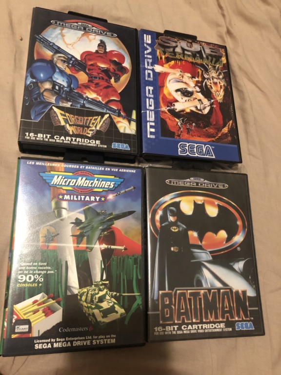  jeux megadrive complet et tbe. D0a9b810