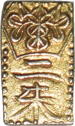 Japon 2 Shu (Ni Shu) de oro. 1832-58 472a10