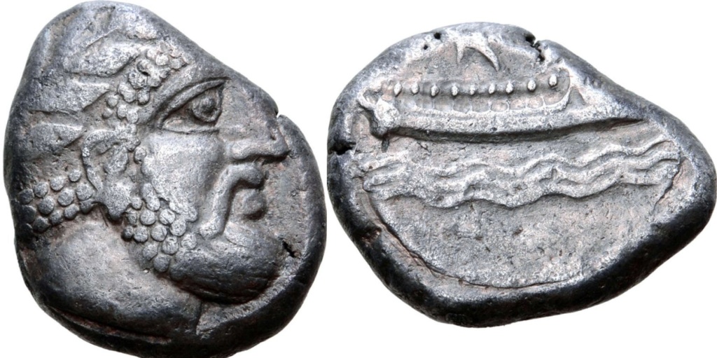 Estatera o Shekel de plata. Fenicia, Arados. Ca 348/7-339/8 a.C.   62711