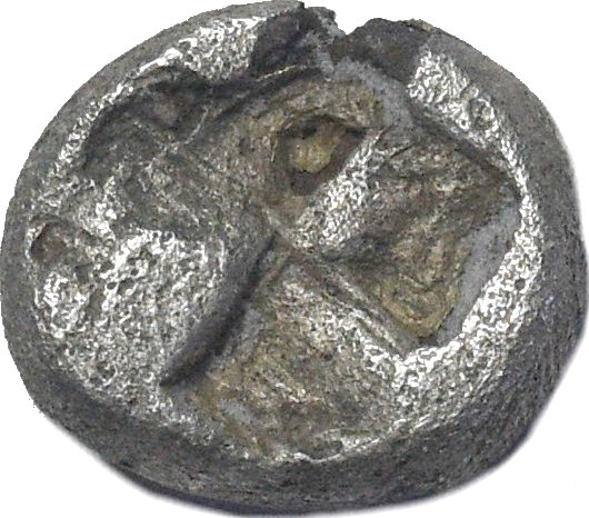Ionia, Focea. Trihemiobolo de plata. 780b10