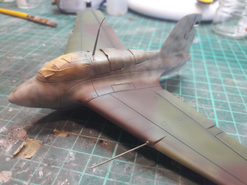 ME-163B "komet" dragon 1/48 + dirorama terminés 20200522