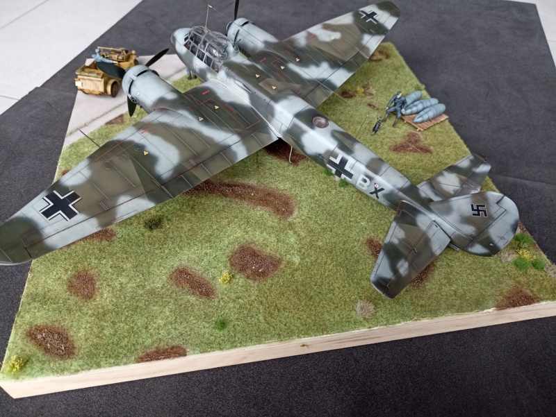 JU-88 C6 ICM 1/48 + diorama terminés Img_2064