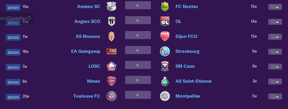 Calendrier Ligue 1 saison 01 0170