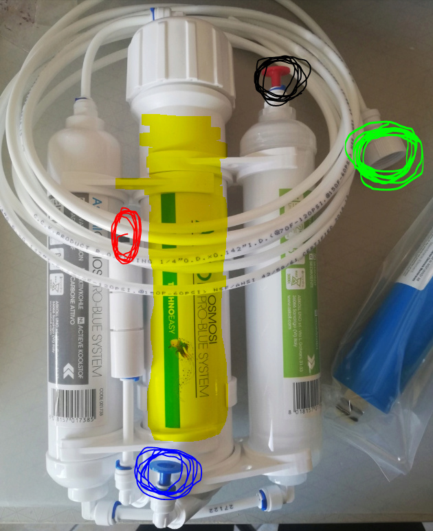 Besoin de votre aide pour mon osmoseur Osmose10