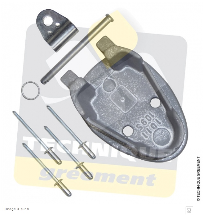 Remplacement de l'embase et du pied de mat Pied_z10