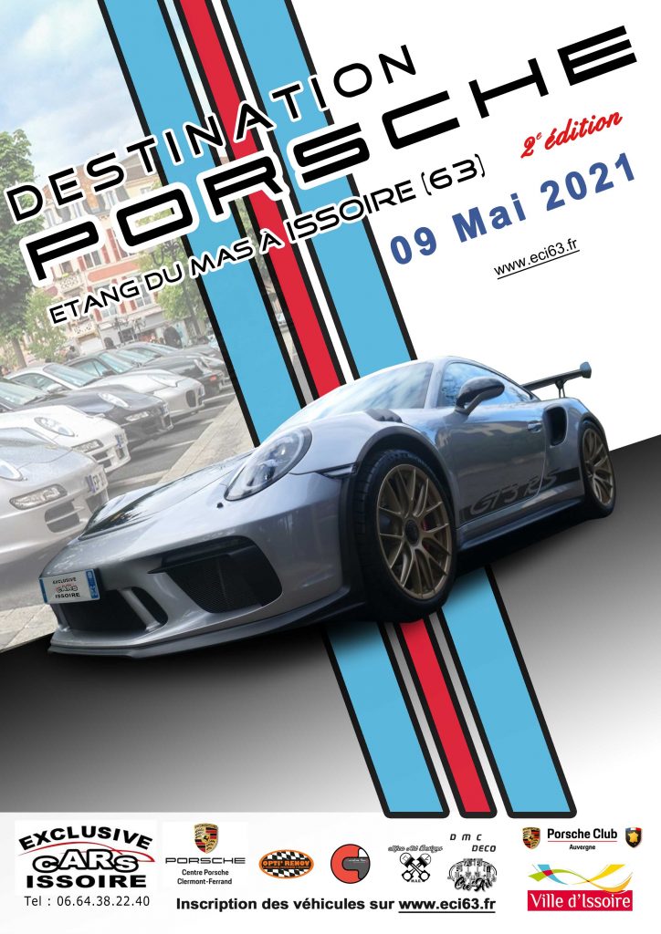 Rassemblement Porsche Affich10