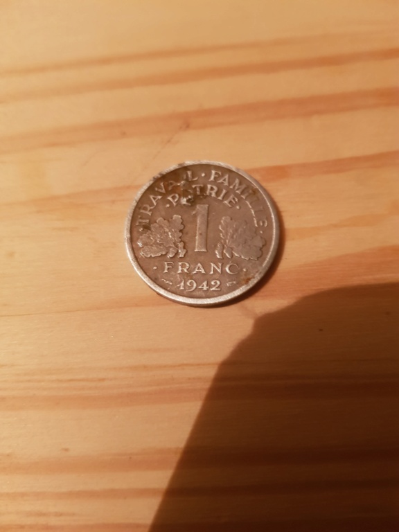 1 franc de 1942 20200815