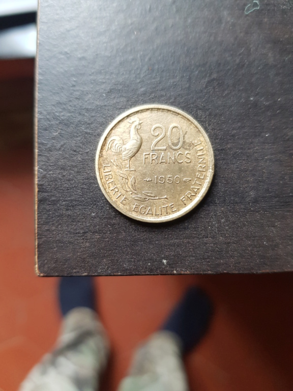 20 francs de 1950 20200818