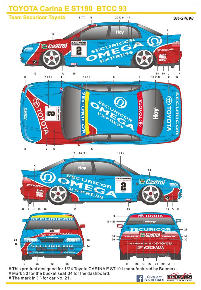 S.k.decals ...  Toyota10