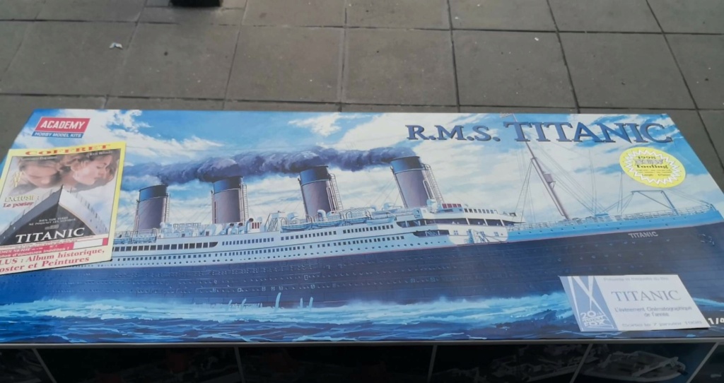 RMS Titanic Academy 1:400e Édition Promotion film Titanic (1998) Receiv23