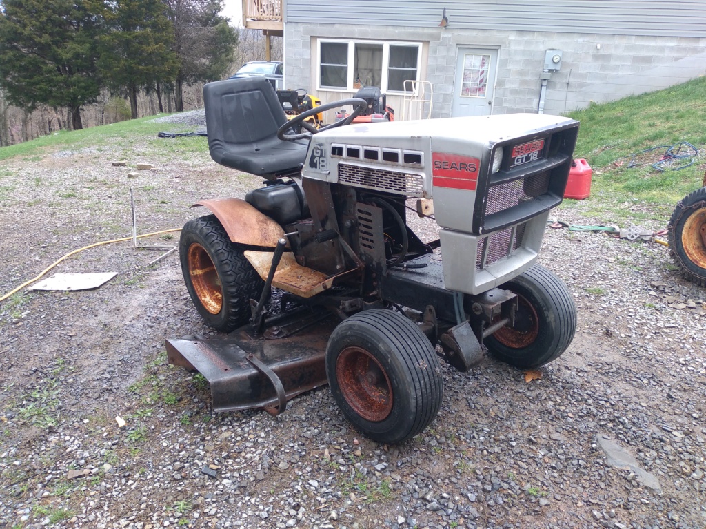 New 1979 Sears GT/18 [Silver Model] Work Horse Utility Build... Maybe 20210421